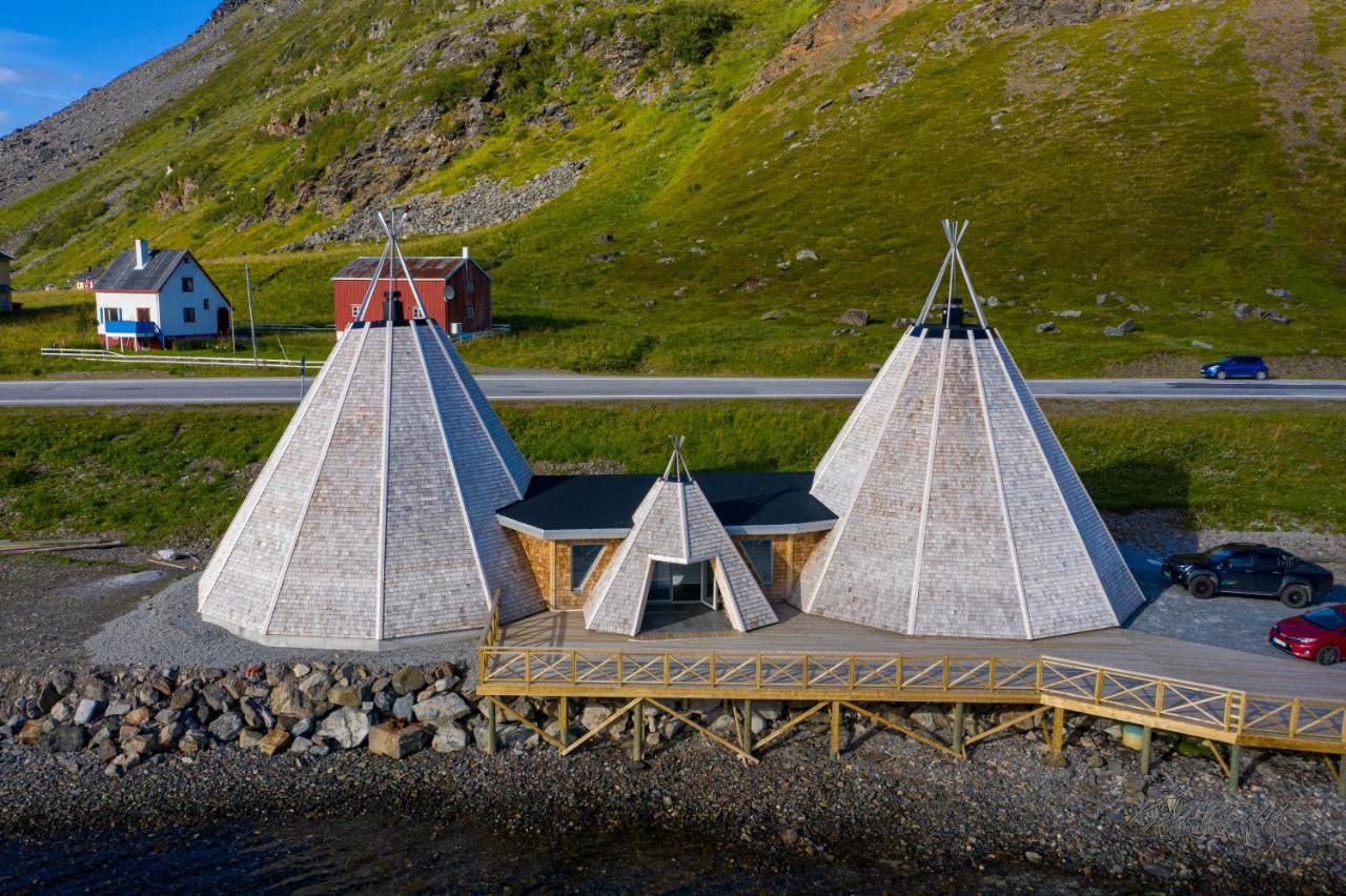 Sarnes Seaside Cabins Honningsvåg Екстериор снимка